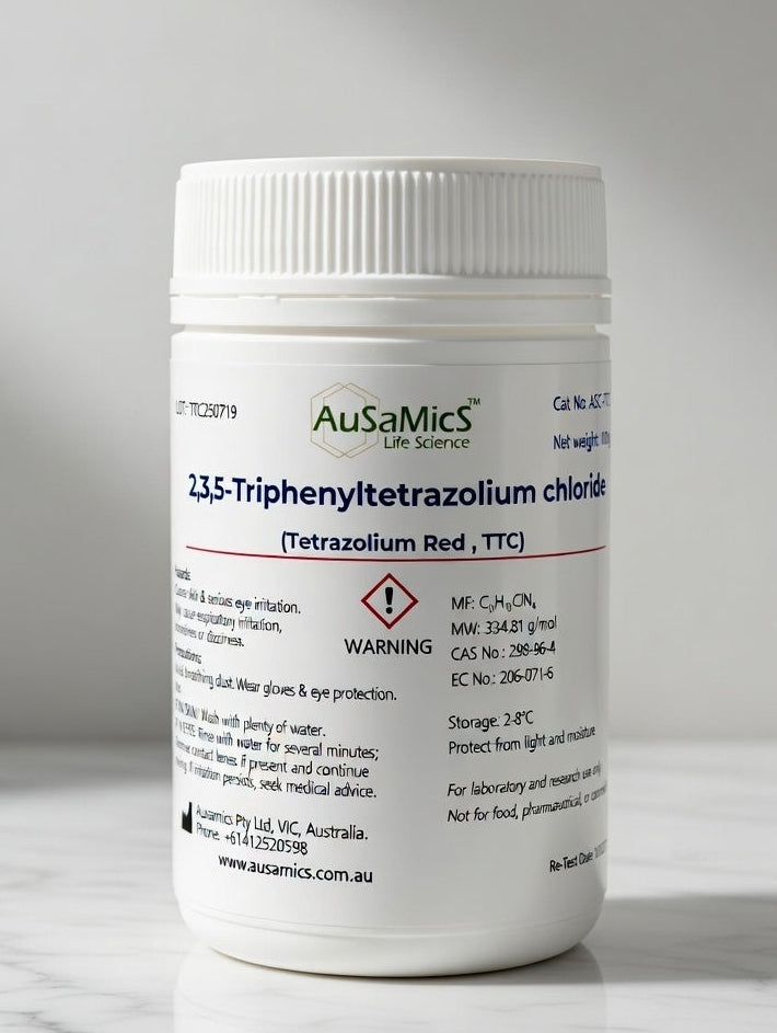 TTC (2,3,5-Triphenyltetrazolium Chloride) | CAS 298-96-4