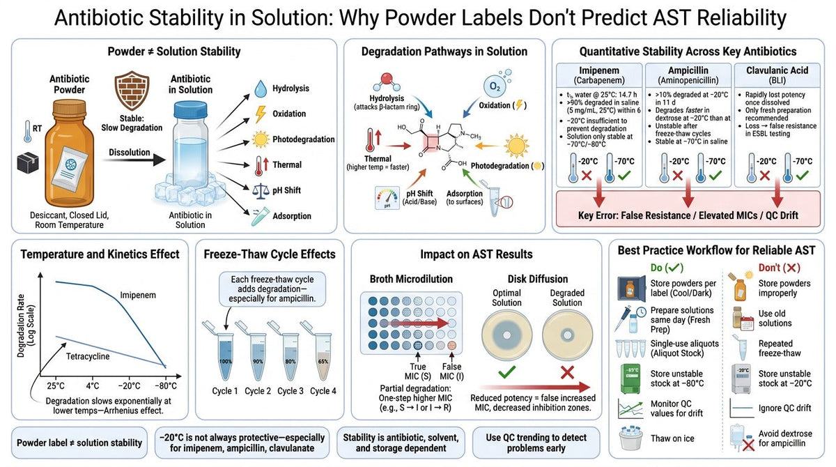Antibiotic Stability in Solution: What Powder Labels Don't Tell You ...