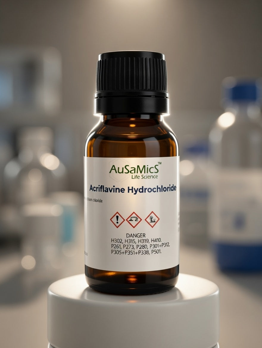Acriflavine hydrochloride orange crystalline powder research reagent Ausamics ASA-2037
