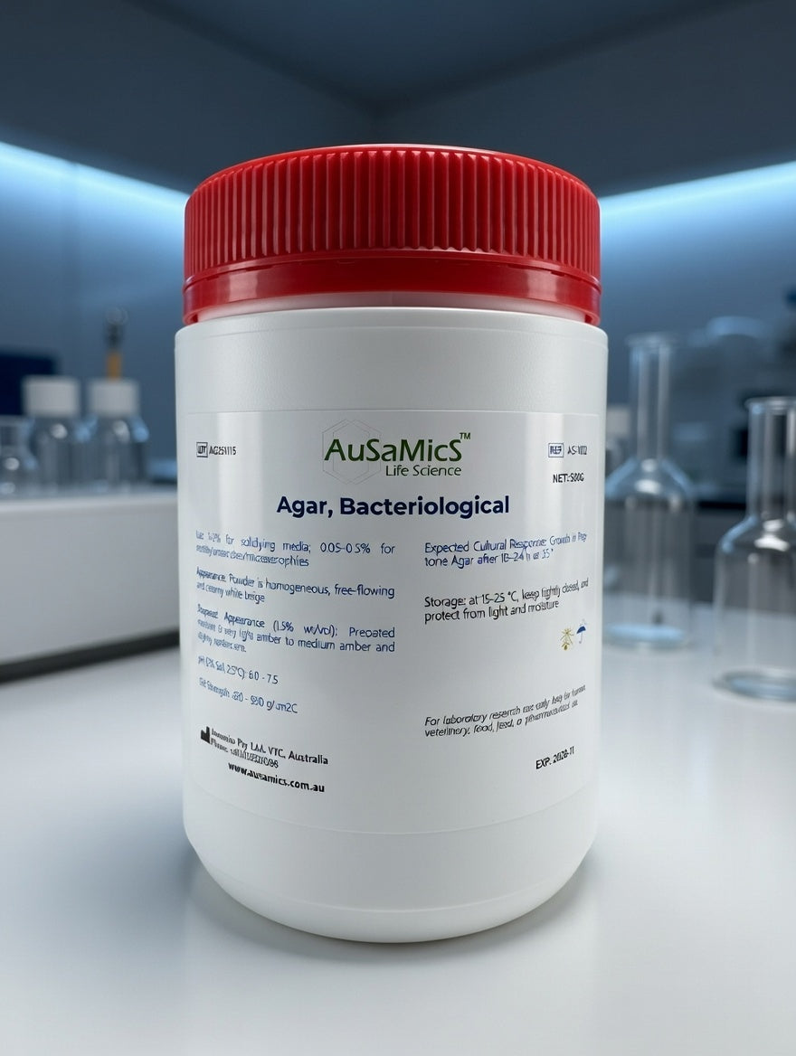 Agar-Agar (Bacteriological Agar) | High Gel Strength Microbiology Grade