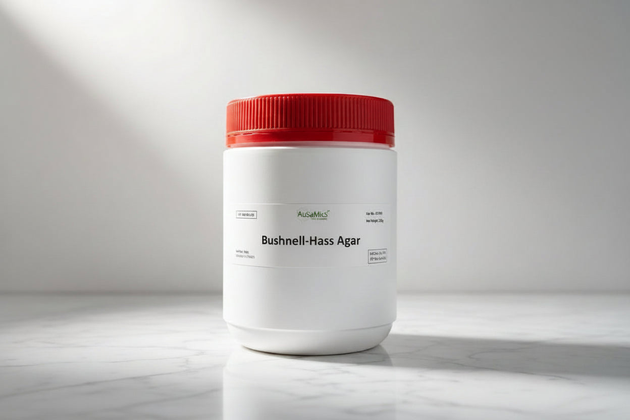 Bushnell-Haas Agar dehydrated culture medium for hydrocarbon degrading bacteria