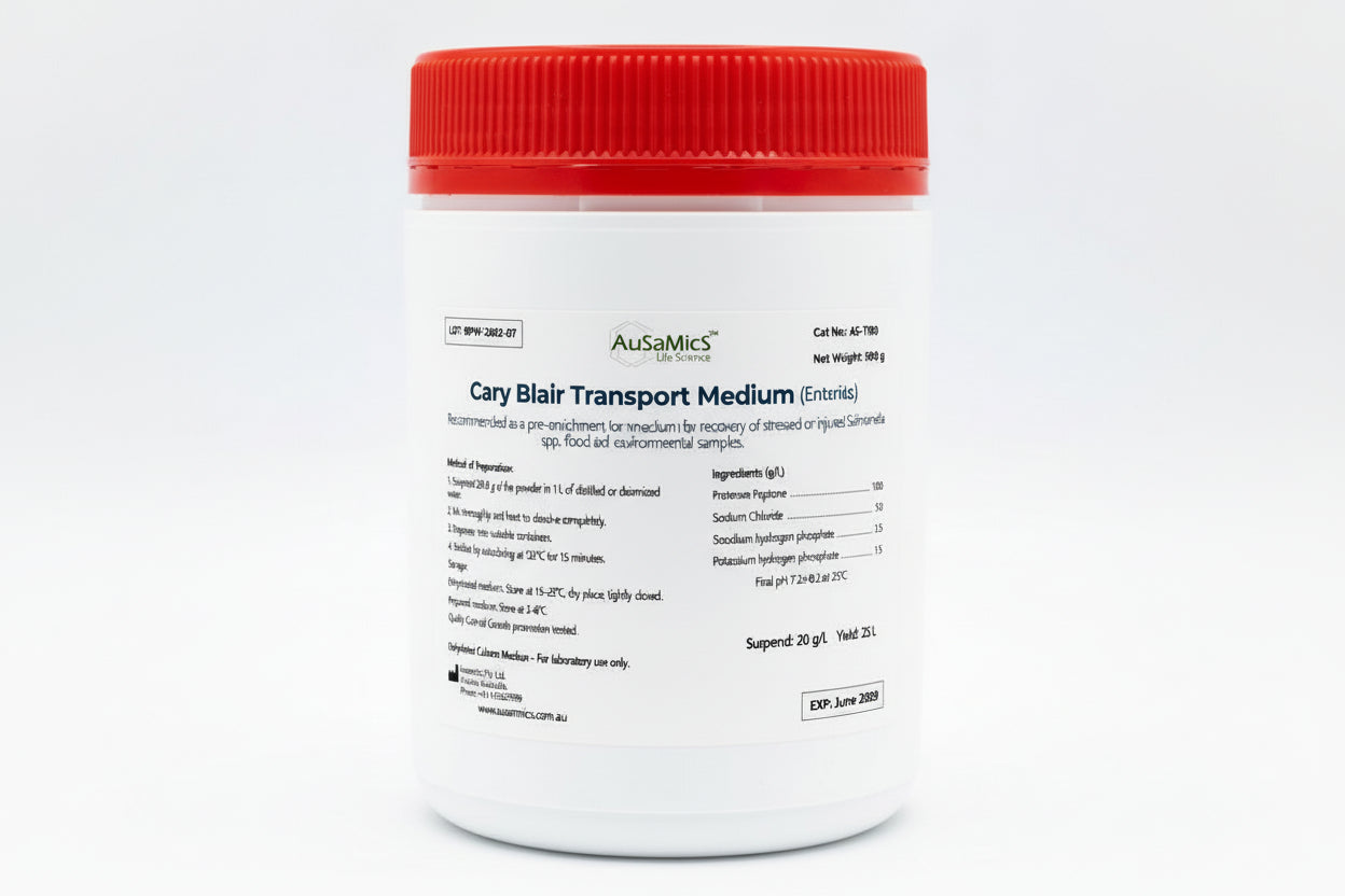 Cary Blair Transport Medium | Enteric Specimen Transport Medium | AS-1168 Ausamics