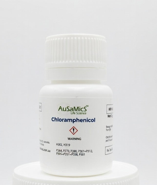Chloramphenicol USP Grade Powder | Broad-Spectrum Antibiotic for Laboratory & Pharmaceutical Applications