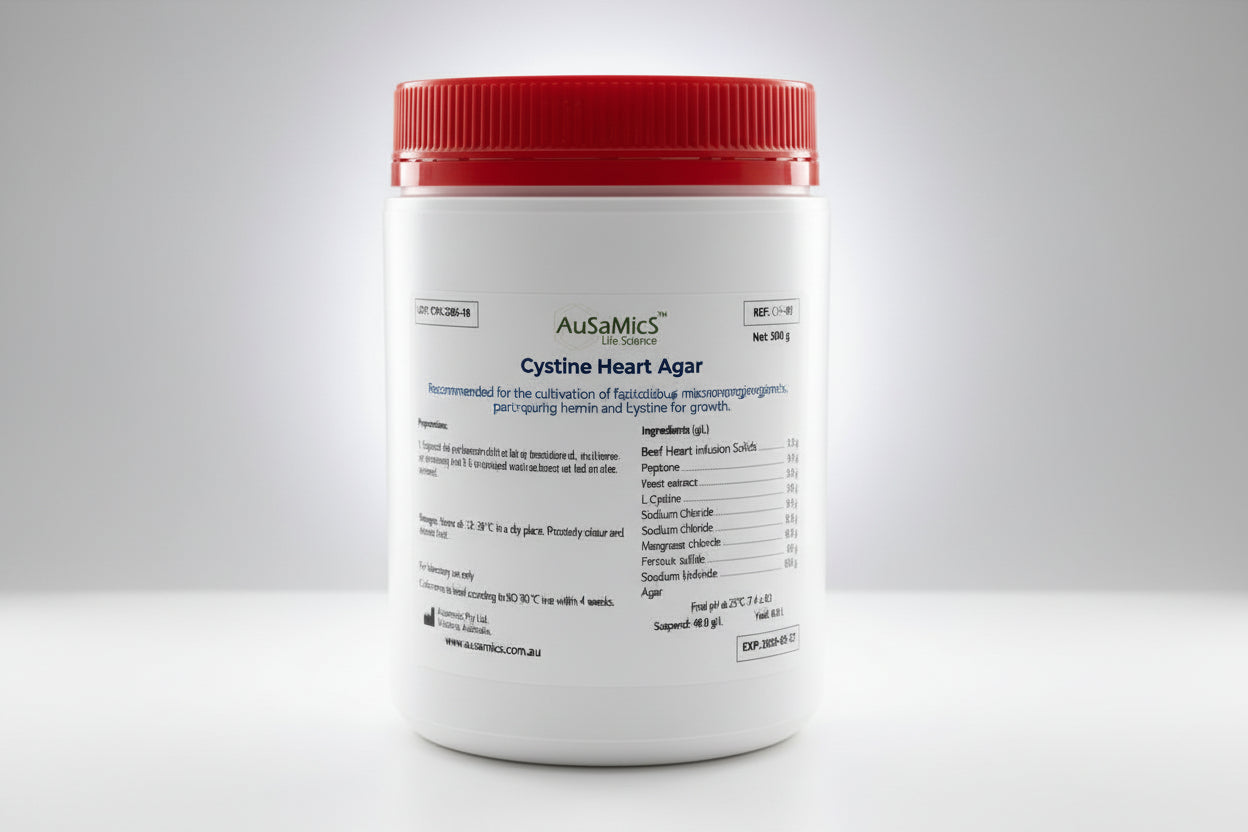 Cystine Heart Agar bottle 