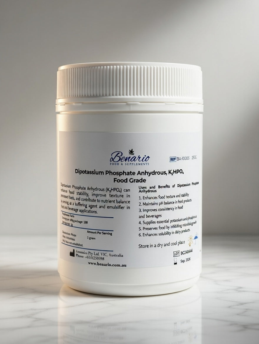 Dipotassium Phosphate (K₂HPO₄) FCC Grade | Food Grade Buffer & Emulsifier