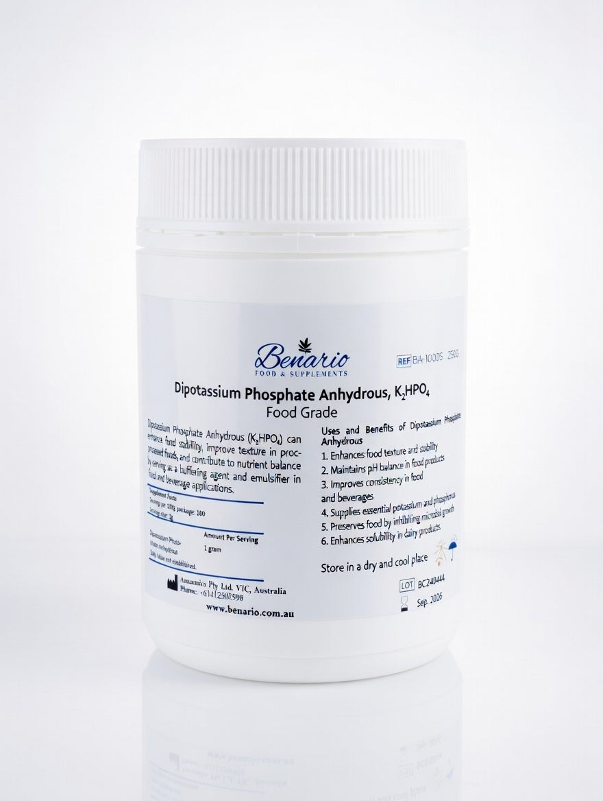 Dipotassium Phosphate (K₂HPO₄) FCC Grade | Food Grade Buffer & Emulsifier