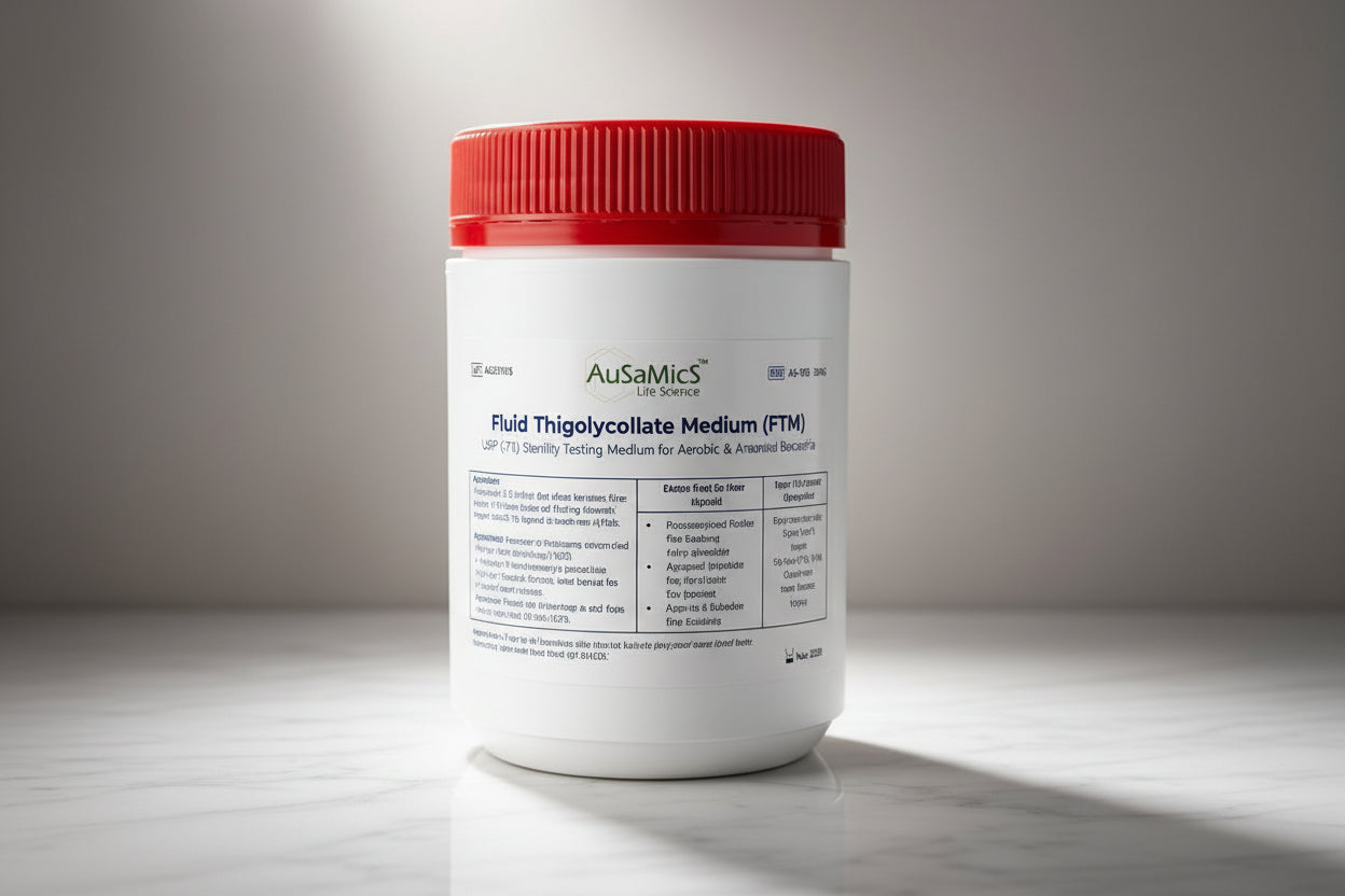 Fluid Thioglycollate Medium (FTM) | USP <71> Sterility Testing Medium for Aerobic & Anaerobic Bacteria