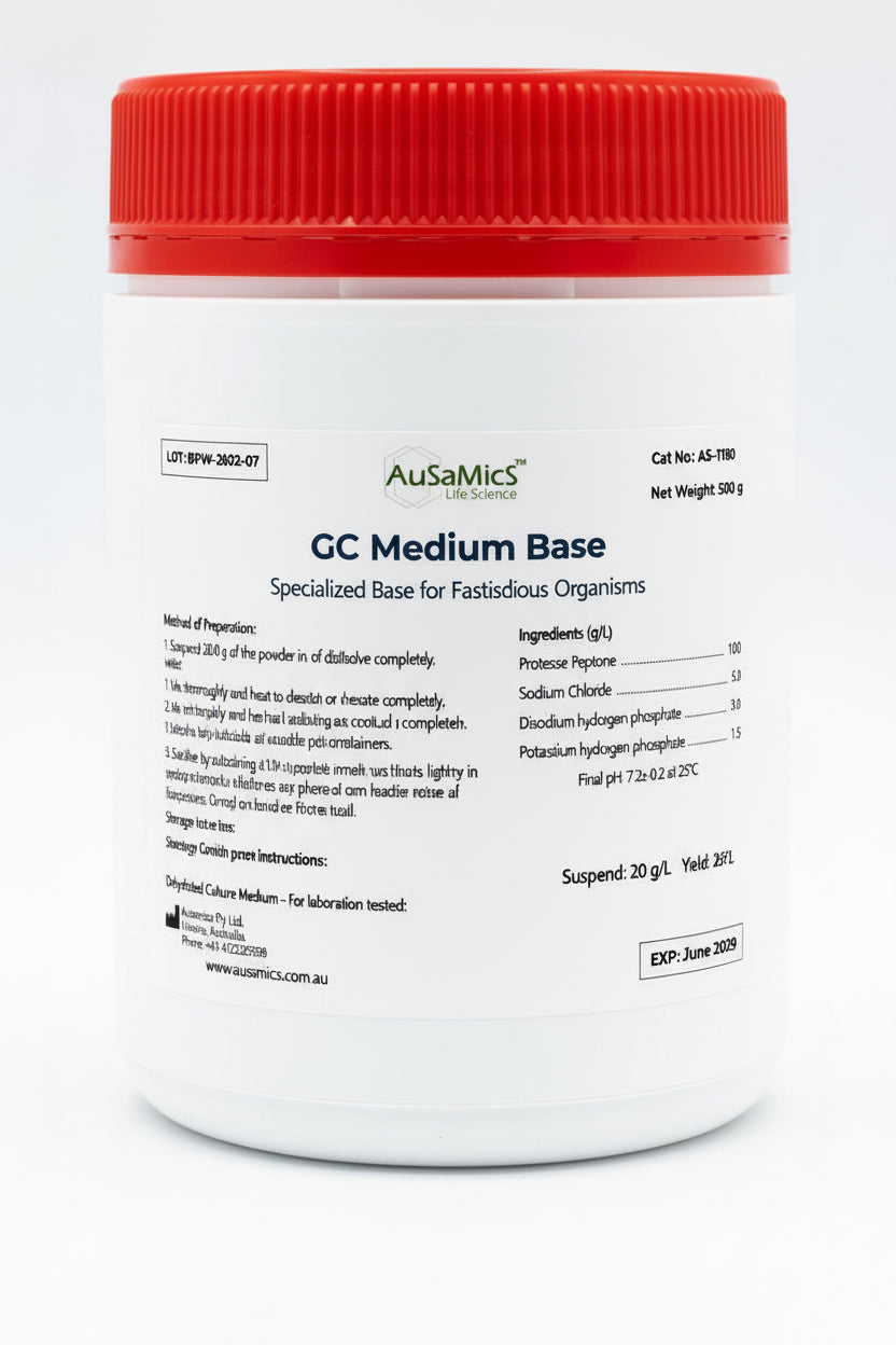 GC Medium Base
Specialized Base for Fastidious Organisms