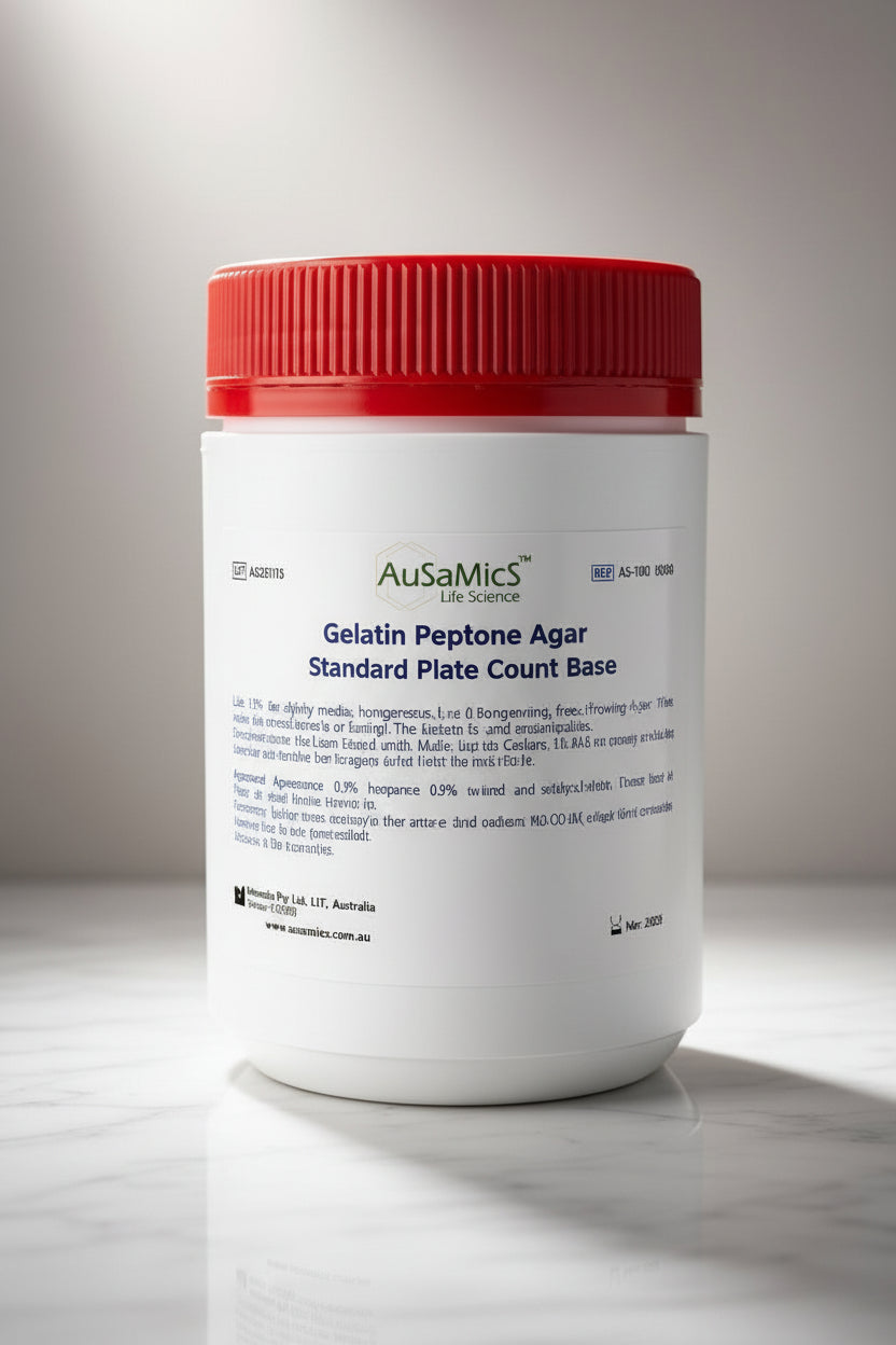 Gelatin Peptone Agar | AS-1406 | Standard Plate Count Base | AuSaMicS