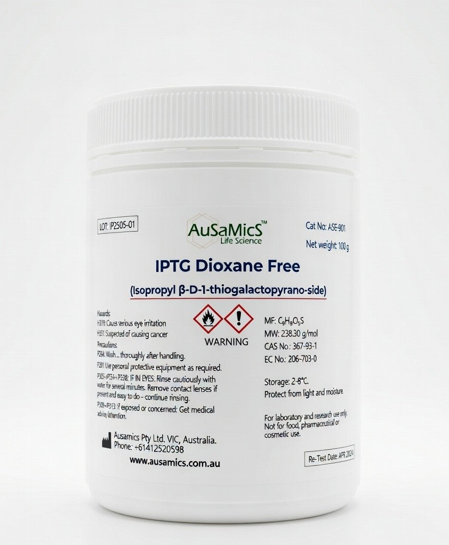 IPTG powder lac operon inducer for recombinant protein expression in E. coli