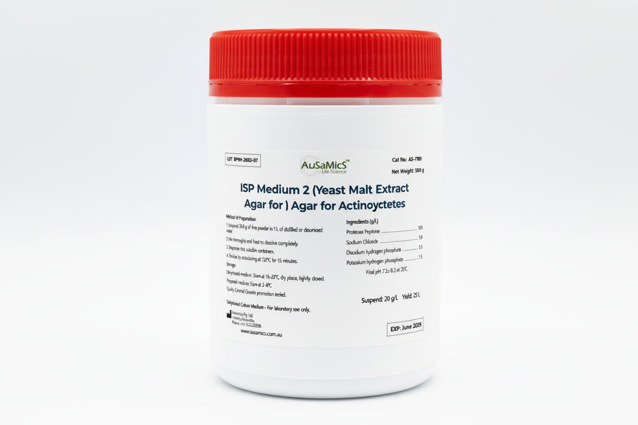 ISP Medium 2 (AS-1211) | Yeast Malt Extract Agar for Actinomycetes