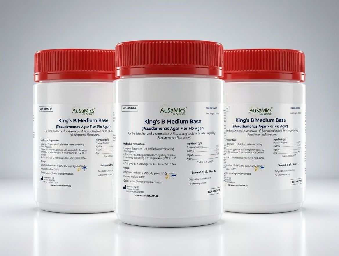 King’s B Medium Base Powder | Pseudomonas Fluorescence Medium