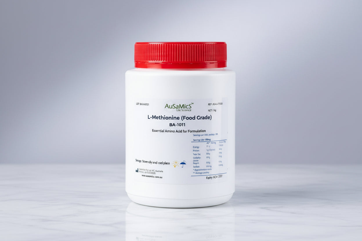 L-Methionine (Food Grade) | BA-1011 | Essential Amino Acid for Formulation