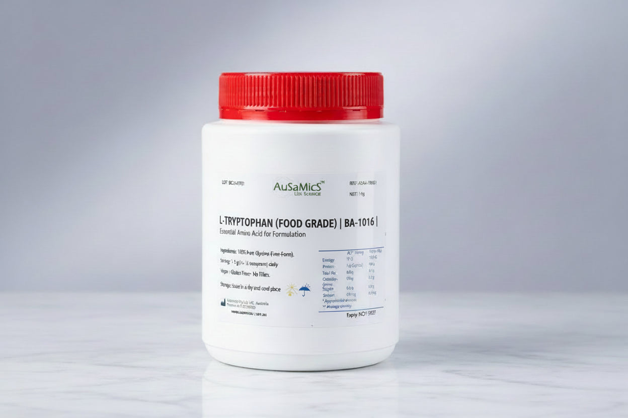 L-Tryptophan (Food Grade) | BA-1016 | Essential Amino Acid for Formulation