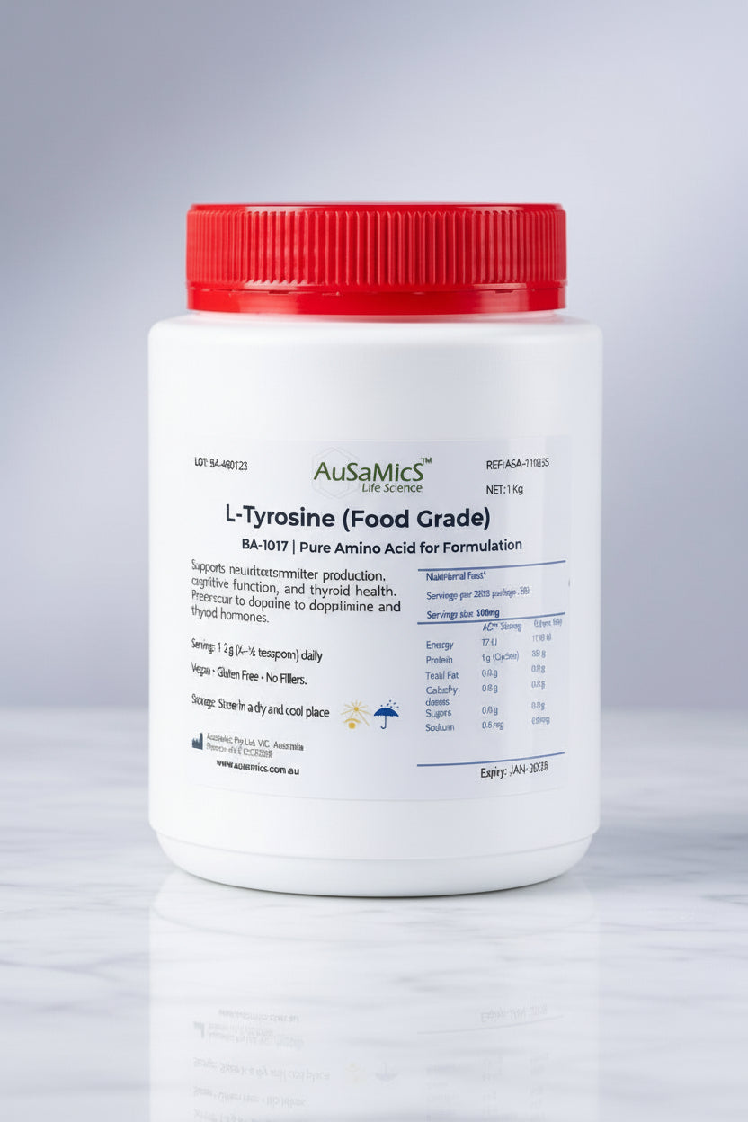 L-Tyrosine (Food Grade) | BA-1017 | Pure Amino Acid for Formulation
