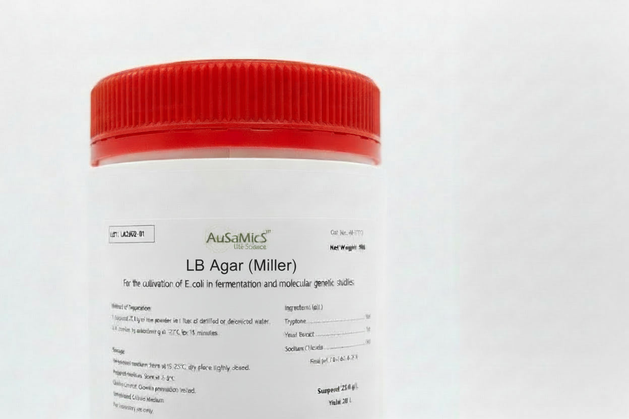 LB Agar (Miller) for molecular biology and E. coli culture in laboratory