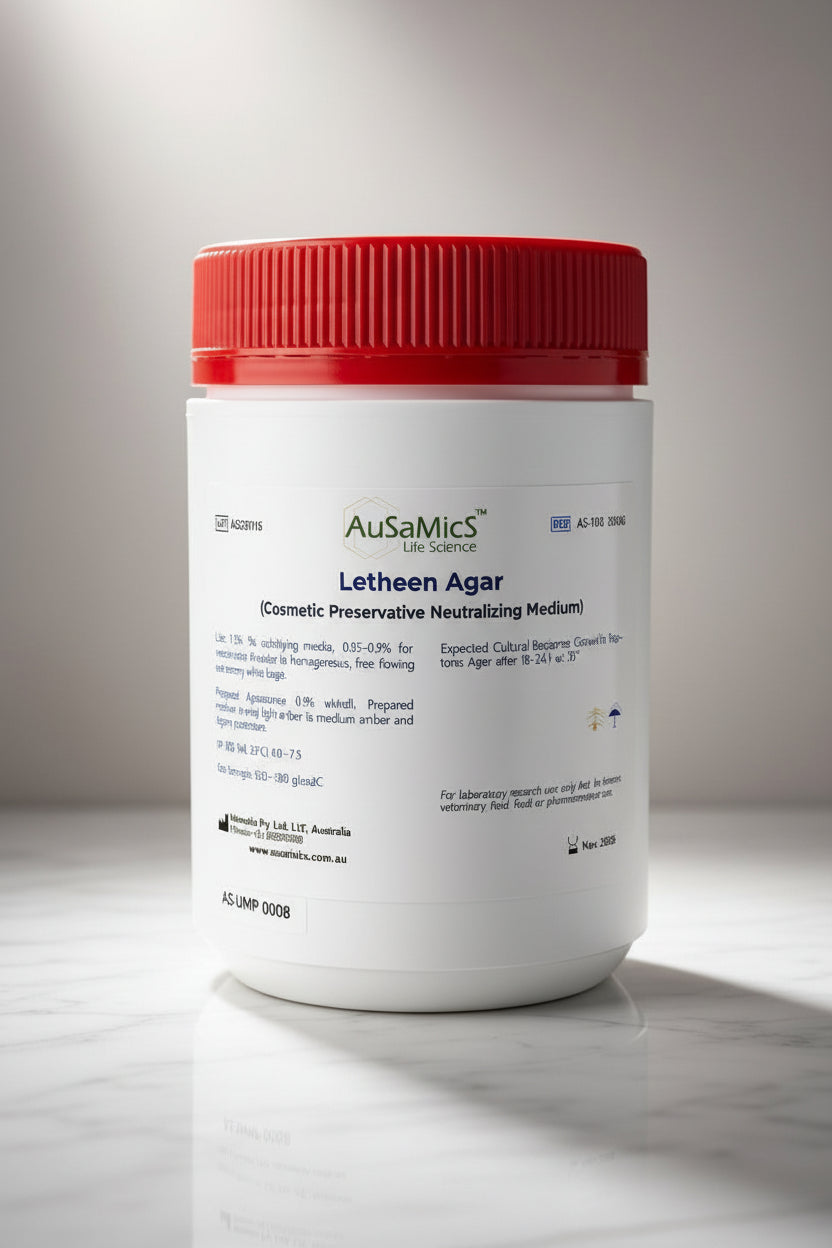Letheen Agar | AS-1387 | Cosmetic Preservative Neutralizing Medium | AuSaMicS
