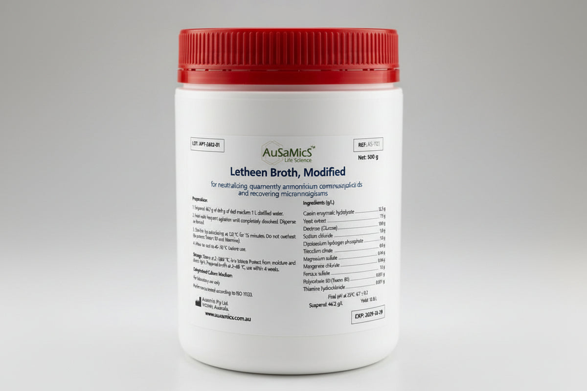 Letheen Broth, Modified | Neutralizing Medium for Antimicrobial Testin ...