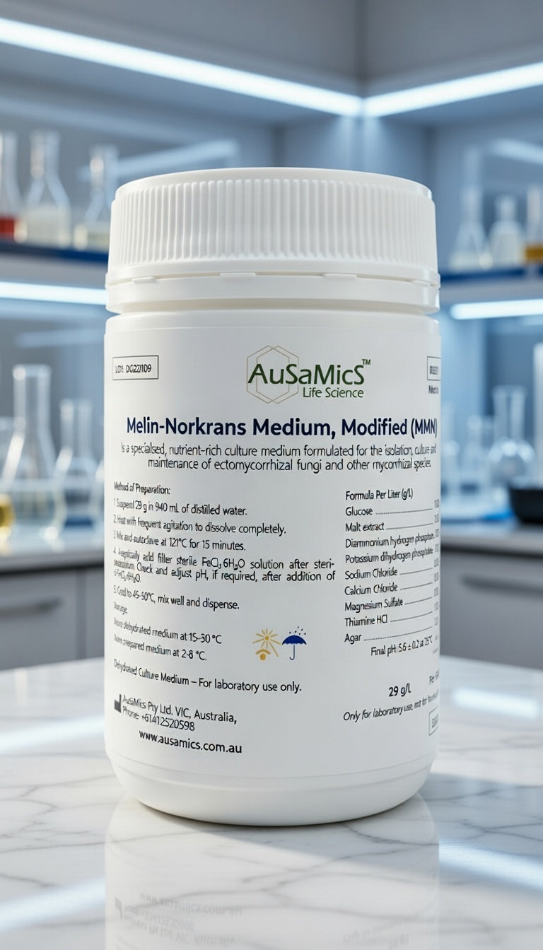 Modified Melin-Norkrans MMN Medium mycorrhizal fungi culture medium