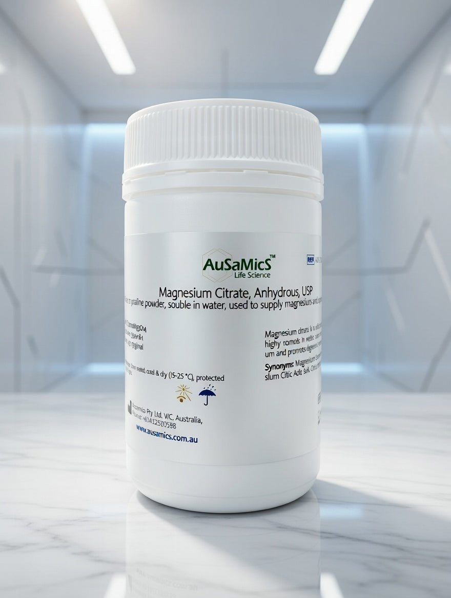Magnesium Citrate, Anhydrous, USP