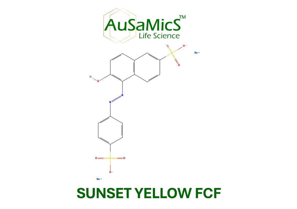 Sunset Yellow FCF (E110) Food Grade Dye | Water-Soluble Orange Food Colour Powder