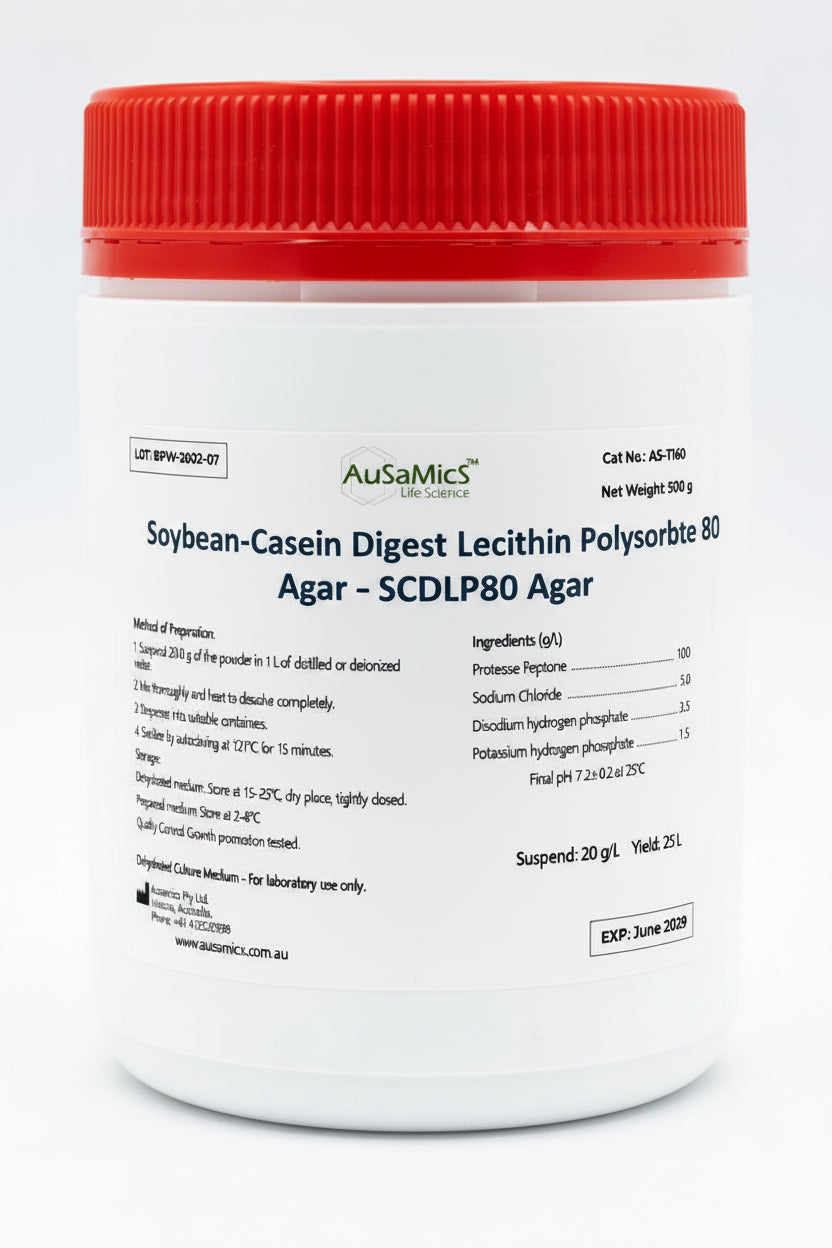 Soybean-Casein Digest Lecithin Polysorbate 80 Agar - SCDLP80 Agar - AS-1433
