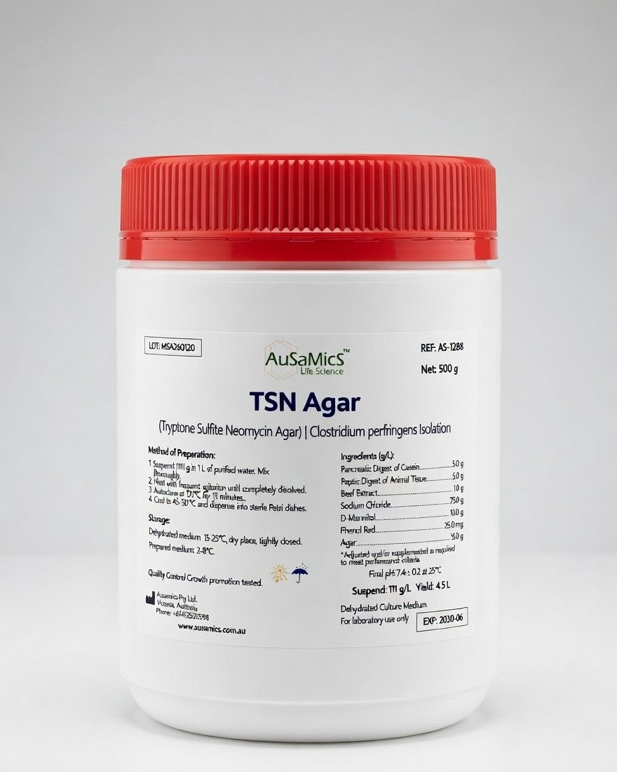 TSN Agar  (Tryptone Sulfite Neomycin Agar) | AS-1404