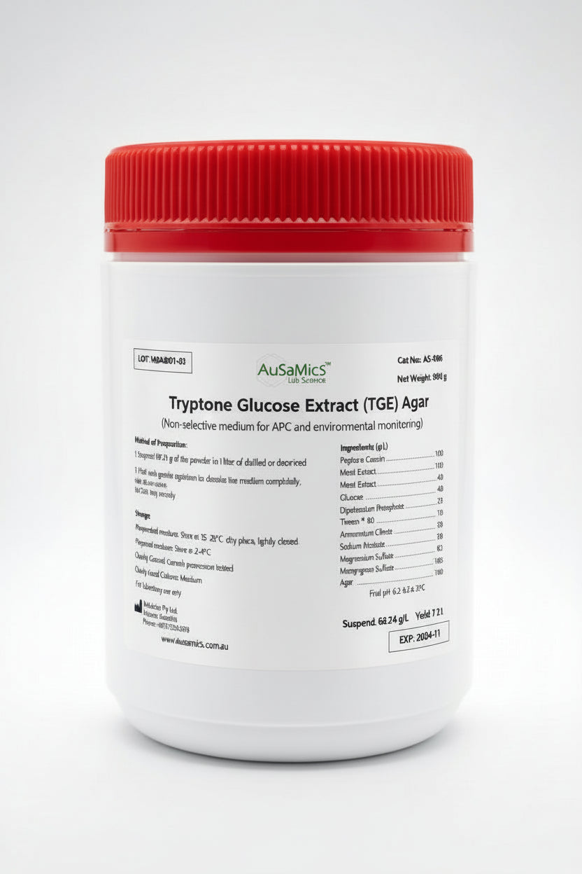 Tryptone Glucose Extract (TGE) Agar Ausamics