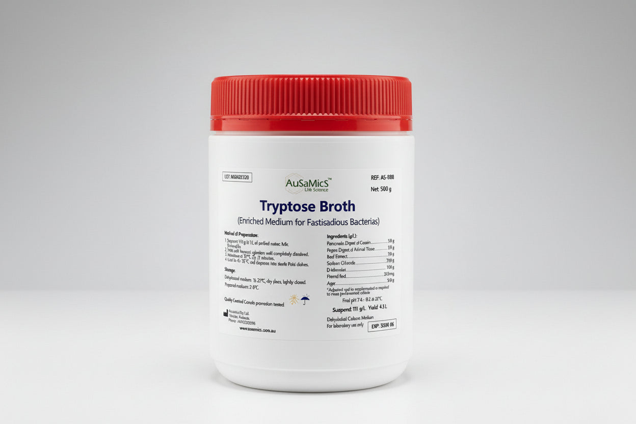 Tryptose Broth | AS-1369 | Enriched Medium for Fastidious Bacteria | AuSaMicS