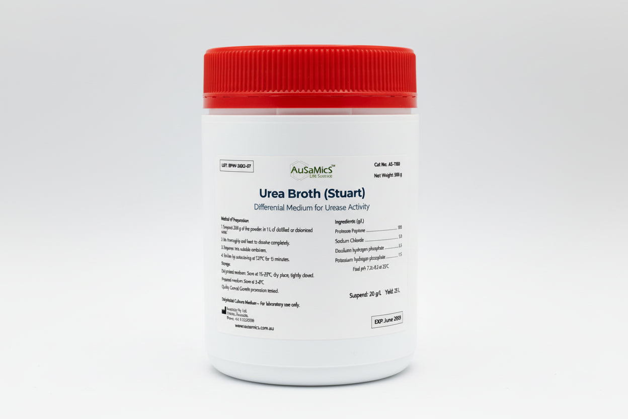 Urea Broth (Stuart)
Differential Medium for Urease Activity