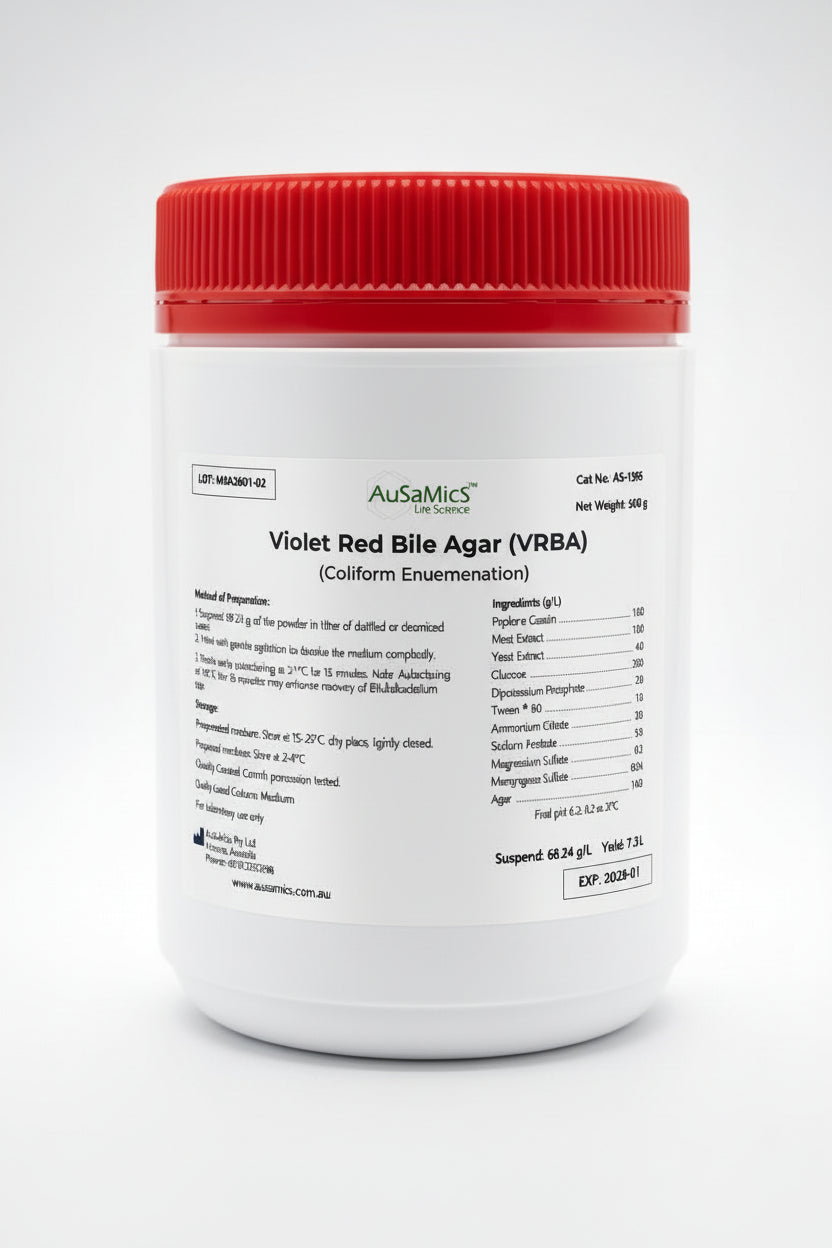 Violet Red Bile Agar (VRBA) | AS-1375 | Coliform Enumeration | AuSaMicS