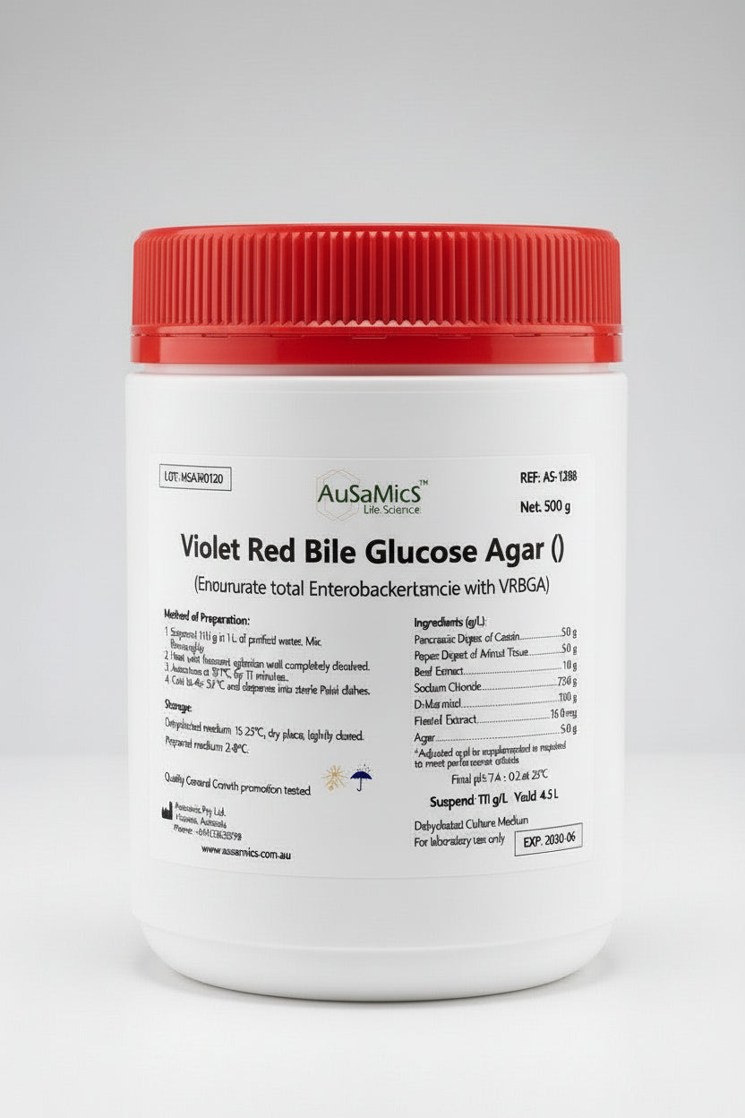 Violet Red Bile Glucose Agar (VRBGA) | AS-1376 | Enterobacteriaceae | AuSaMicS
