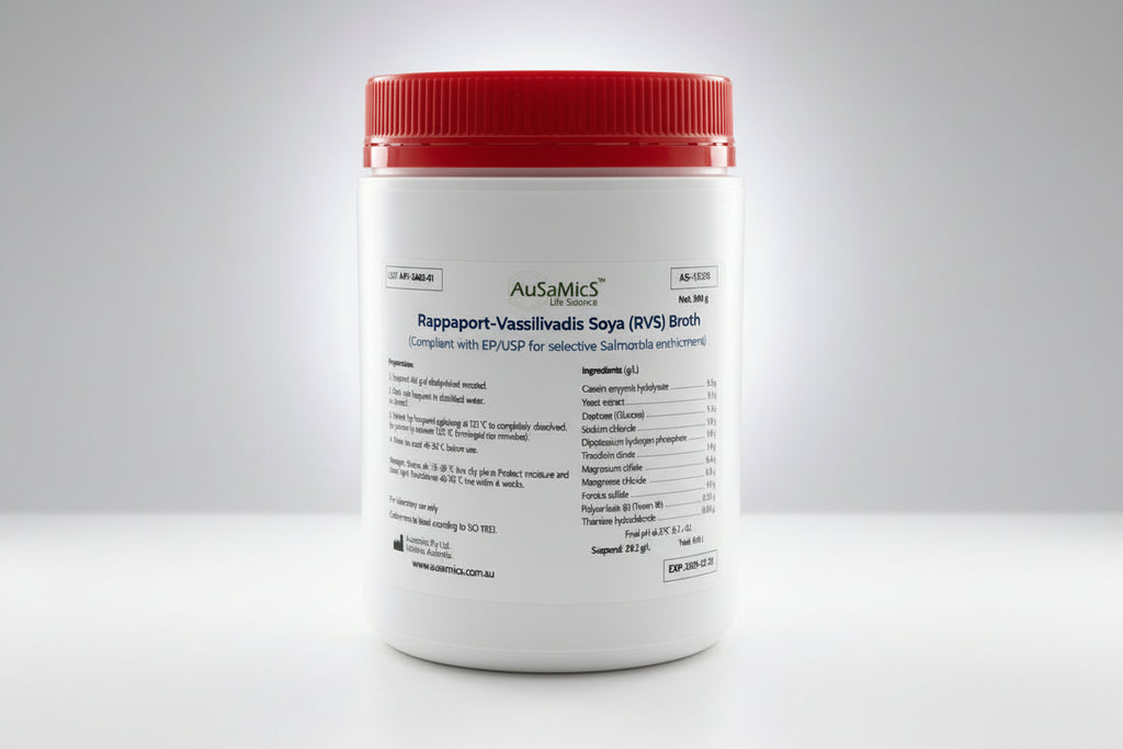 AuSaMicS RVS Broth for selective enrichment of Salmonella