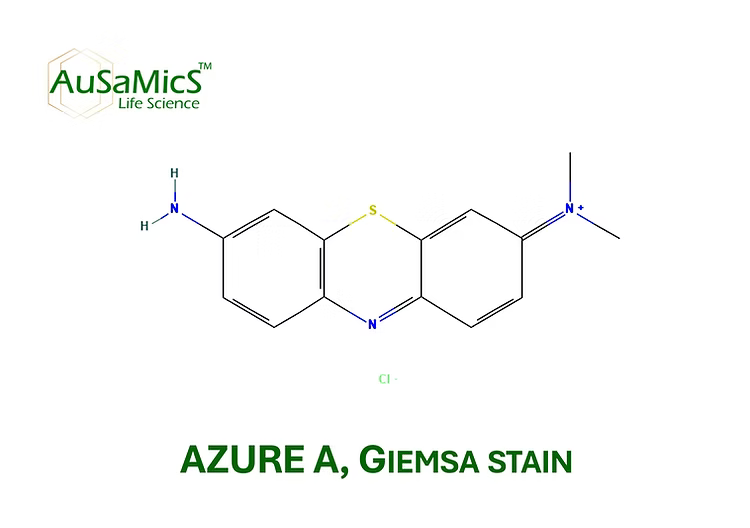 Giemsa stain powder for cytological and microbiological staining
