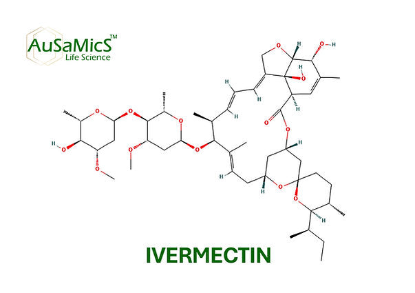 IverPure™ high-purity macrocyclic lactone crystalline powder for laboratory research use