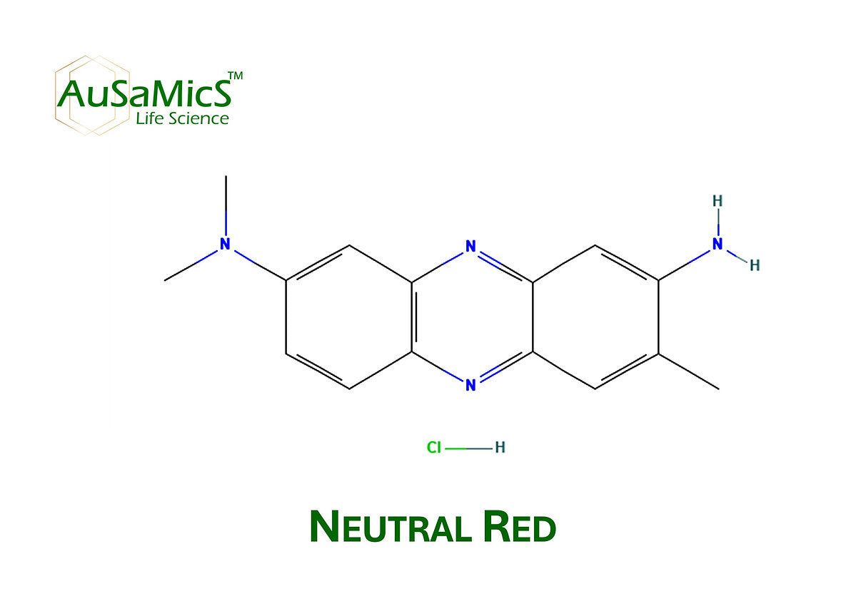 Neutral Red pH indicator dye used in microbiology and differential culture media