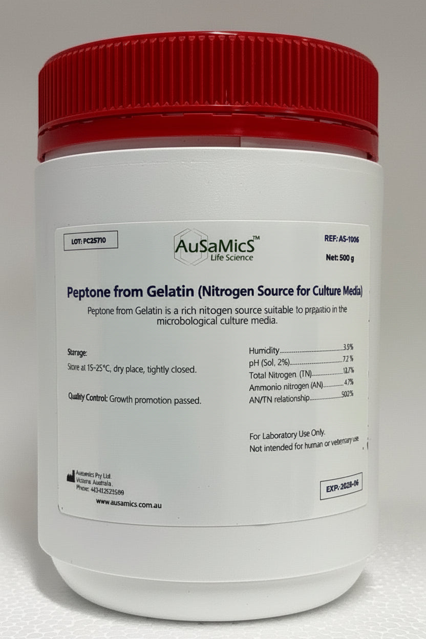 Peptone from Gelatin | AS-1426 | Nitrogen Source for Culture Media