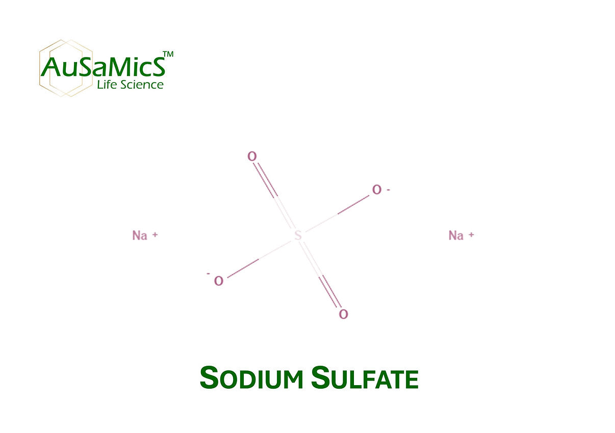 Sodium sulfate anhydrous Na2SO4 high-purity laboratory reagent Ausamics Australia